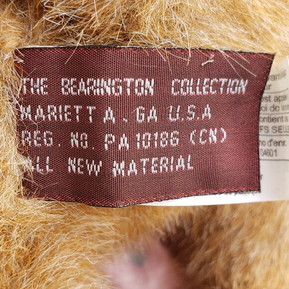 Vintage Bearington Collection ladybug teddy bear 13" - Picture 4 of 4